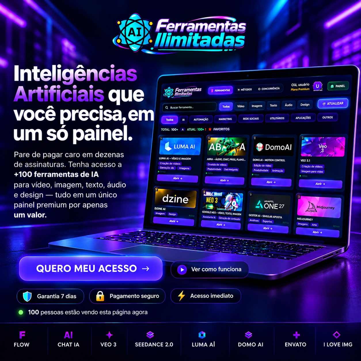 Imagem de Ferramentas Ilimitadas